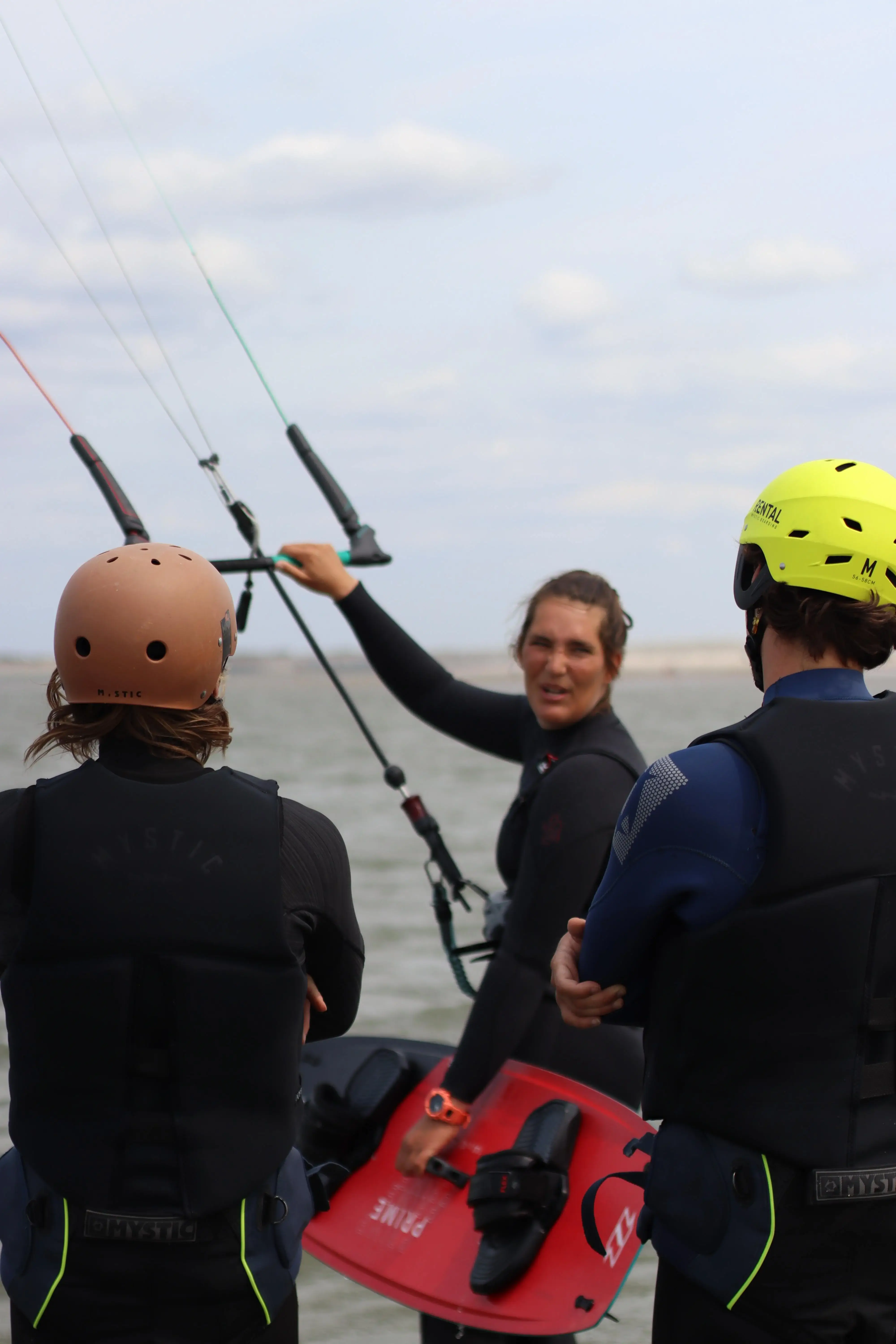 Privé kitesurfles Brouwersdam — persoonlijke kitesurfles in Zeeland